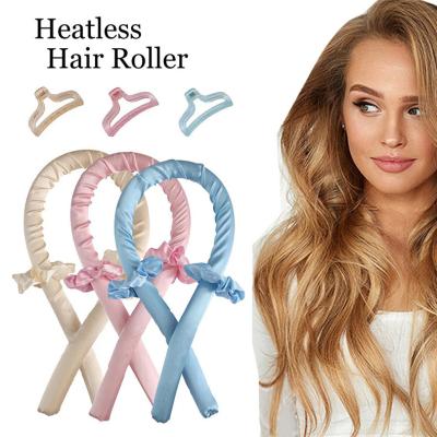 China Fashion.eco-friendly Rod Headbands Hair Roller Silk curling curler hair curler for sale