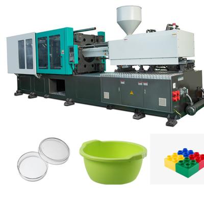 China Ningbo fuhong 500ton pp ps pvc pet pvc abs horizontal hdpe ppr plastic injection molding machinery for sale