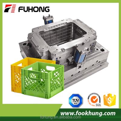 China Plastic Crate Mold Over 10 Years Experience High Cost Performance Vegetable And Fruit Plastic Crate Mold for sale