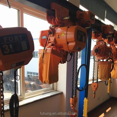 China Lightweight Construction Hoist CE Certificate 3ton Construction Hoist Mini Small Electric Chain for sale