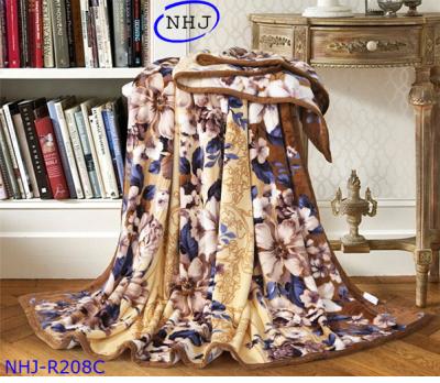 China Hot sale woven quality mink blanket for sale