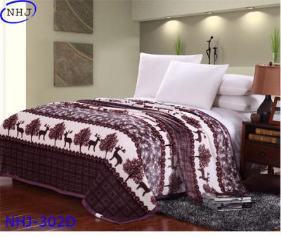 China Moose style New Design Wholesale Super Soft Blanket for sale