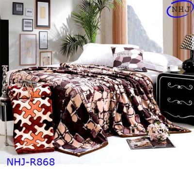 China Professional Exporter of Raschel /Fannel Blankets for sale