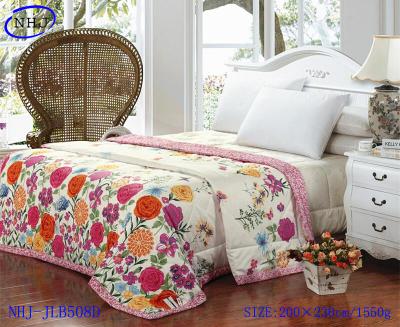 China 100% cotton printed quilt bedding sets for sale