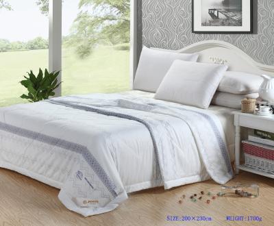 China Simple style super breathable cotton light quilt for sale