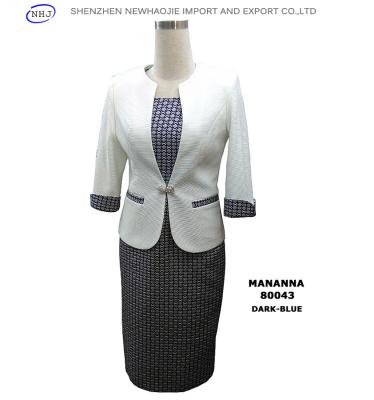 China dress suit styles collarless ladies dress jackets for sale