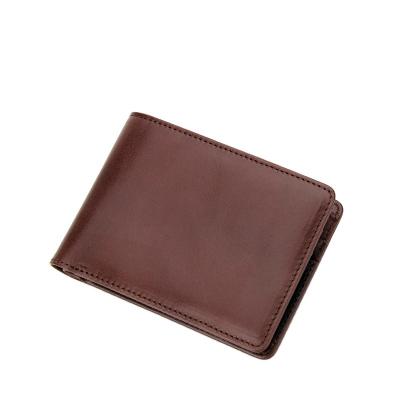 China High Quality Italian Genuine Leather RFID Blocking Card Holder Rfid Wallet For Men for sale