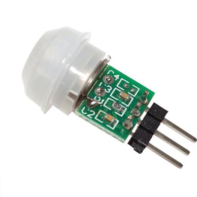 China Ultrasonic Pyroelectric Motion Sensor Miniature Human Body Micro Infrared Module PIR Sensor HC-SR312 for sale