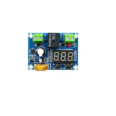 China XH-M609 clock module DC voltage protection module lithium battery undervoltage loss low power disconnect output 6-60V for sale