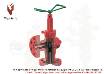 China API 6A, ADJUSTABLE MANUAL CHOKE VALVE, API SIZE 3-1/16, FLANGED ENDS API 6A RTJ-6BX, API PRESSURE RATING 10K PSI, CARBON for sale