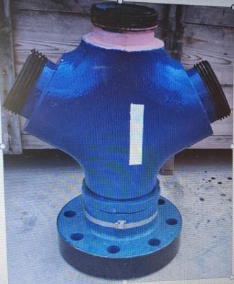 China FRAC HEAD 4'' BORE 6.375'' ACME MALE x (3) 3