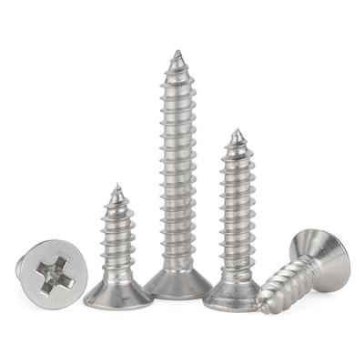 China Custom M2M3M4M5M6 Stainless Steel Flat For Metal Gypsum Board Self Tapping Screw Wood Fine Thread Fastened Drywall Screw for sale