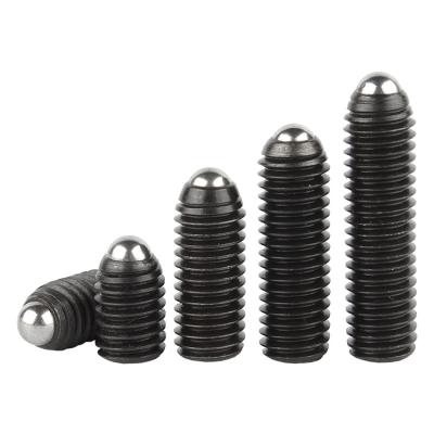 China General Industry Carbon Steel Wave Bead Setting Screw Spring Ball Head Plungers/Bead Wave Carbon Steel/Carbon Steel Screw for sale