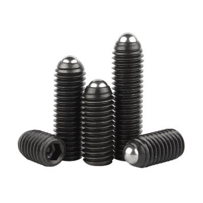 China General Industry Carbon Steel Wave Bead Setting Screw Spring Ball Head Plungers/Bead Wave Carbon Steel/Carbon Steel Screw for sale