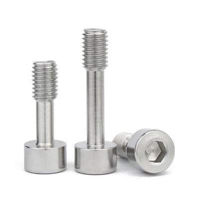 China HEX M3 M4 M5 M6Stainless Steel Hexagon Socket Cap Head Knurled Captive Screw With Reduced Shank For Panels for sale