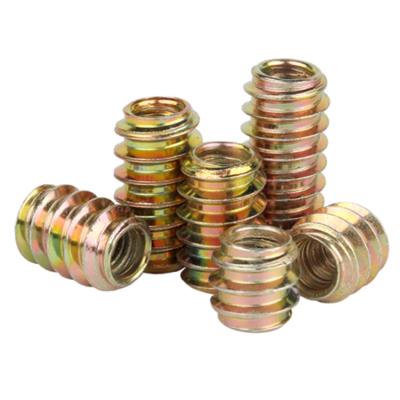 China Custom SGS/ISO/ROHS M3 Diamond Knurling Brass Insert Nuts Automotive Industry Insert Nuts for sale