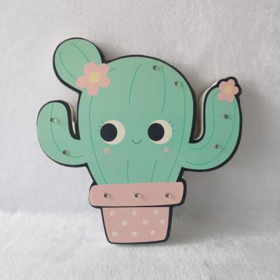 China Decoration Cactus Lamp Cacti Party Decorations Led Lights For Room Cactus Night Light For Kids for sale