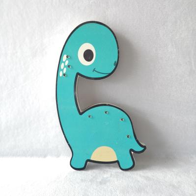 China Super Cute Decoration Dinosaur LED Night Light For Children Kids Bedroom Decorative LED Light Box for sale