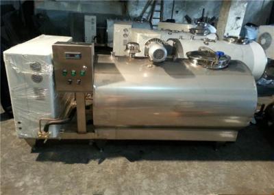 China Inox Milk Cooling Tank 2000L 3000L 4000L 6000L 10000L Horizontal Type for sale