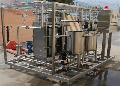 China Fácil instale o esterilizador da placa do UHT do equipamento da pasteurização da leiteria com tela do PLC à venda