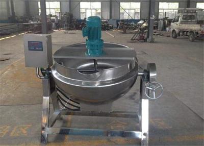 China Tomato Jam Tilting Steam Kettle , Industrial Kettle Boiler Stainless Steel Material for sale