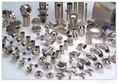 China Food Grade Stainless Steel Pipe Fittings Tee Reducer Elbow Tri Clamp Sanitary Fittings for sale