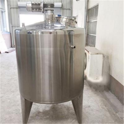 China 0.75-15KW Stainless Steel Mixing Tanks 10000L Fermentation Storage Heating Buffer for sale