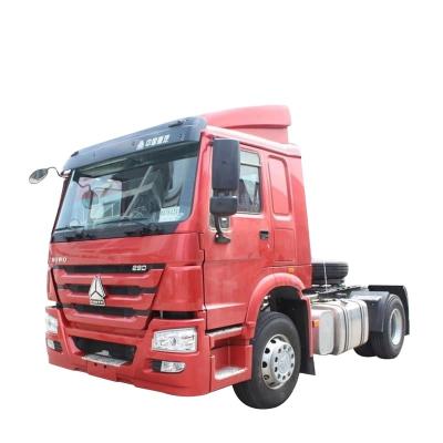 China new china sinotruk howo 380 horse power 4x2 tractor truck price for sale 6150*2500*3800mm for sale