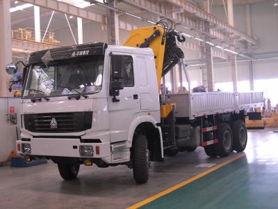 China China Sinotruk Howo 10 wheel diesel 6x4 drive dump crane truck for sale > 8L for sale