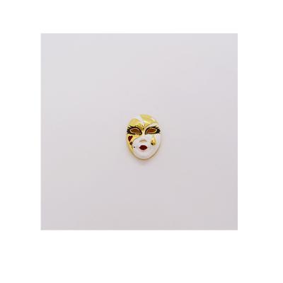 China Original Traditional Chinese Opera Facial Makeup Personality Jewelry Alloy Fashion Brooch for sale