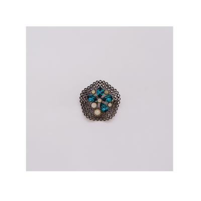 China Factory Direct Sale Vintage Original Traditional Gem High Quality Brooch Personalized Brooch for sale