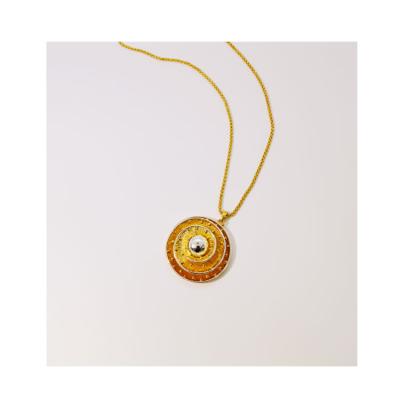 China Fashionable hot selling high quality European and American gold plated necklace pearl jewelry necklaces for sale