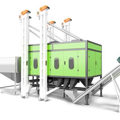 China Solid Waste ABS/PP/PE/PVC Flakes Separation Machine Plastic Sorting Recycling Electrostatic Machine for sale