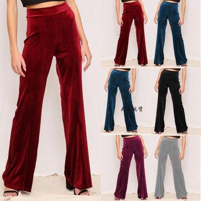 China Fashion High Waisted QUICK DRY Casual Women's Elastic Gym Pants for sale