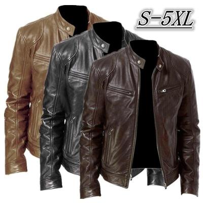 China Wholesale QUICK DRY Men's Motorcycle PU Jacket Windproof Plus Size for sale