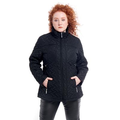 China Wholesale Breathable Women's Diamond Quilted Jacket Water Resistant Lightweight Winter Clothing Plus Size Long Padded Coat for sale