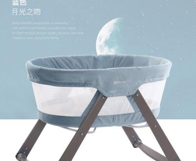 China Modern Adjustable Baby Hutch Multipurpose Baby Cribs Baby Cribs Foldable Baby Swing Bed for sale