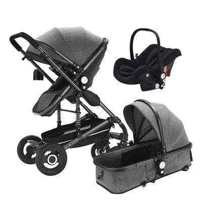 China Oxford China Manufacturer Stroller Newborn Foldable Baby 3 in 1 belecoo for sale