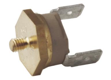 China T23-HR2-PB KSD301 Bimetal Thermostat(PPS case; Brass head; Max Ambient Temp 200℃) for sale