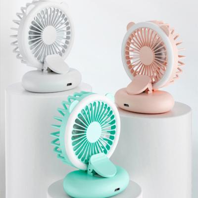 China Personal Long Working New Product With Portable Clip Brands Electric Lash Rechargeable Camping Led Mini Fan for sale