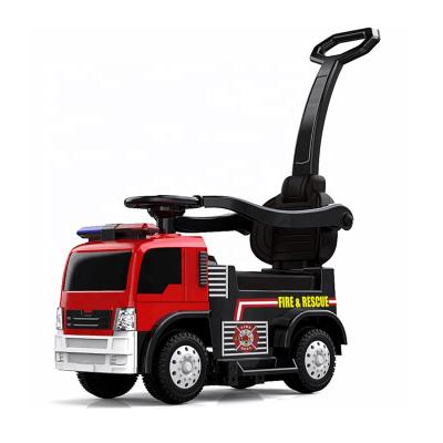 China 2019 New Fire Toy 2019 New Trunk Push Car Kids Electric Ride On Car With Alarm Light 6V for sale