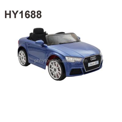 China Ride On Toy Licensed Audi A3 Kids Electric Ride On Remote Control Car Battery Kids 2.4G for sale