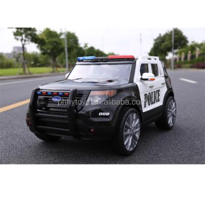 China Ride On Toy 12V Kids Ride On Baby Toy Police Car Battery Car Electric With Remote Control for sale