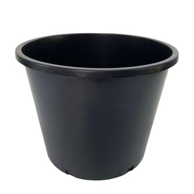 China Bohemian Longevity Planted Outdoor Indoor Black Resin Pots For Flower Pots And Planters for sale