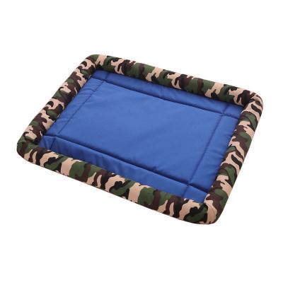 China Waterproof Water Resistant Washable Soft Oxford Pet Bed For Dogs Cats for sale