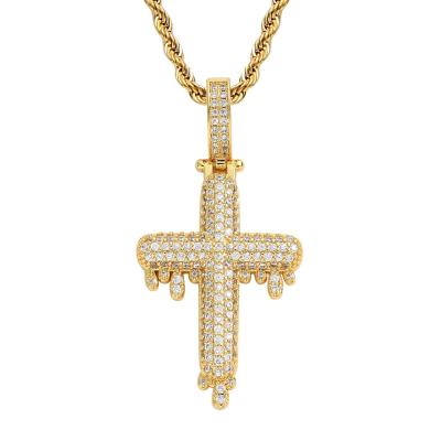 China New Arrival 2021 Wholesale Hiphop 18k Gold Plated Hiphop Bling Iced Out 5a CZ Logo Pendants For Necklace Custom Made for sale