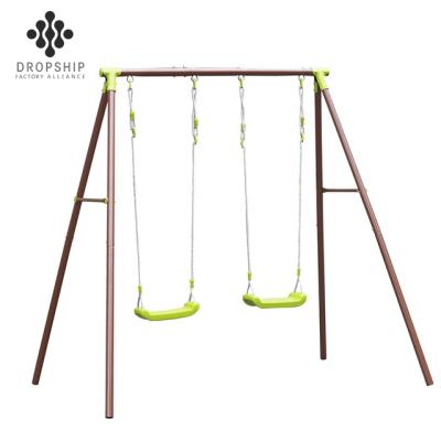 China SS-001 2020 Best Selling SS-001 Fitness & Entertainment Safety Outdoor Garden Equipment Patio Swing Seat Sets Affordable Kits for sale