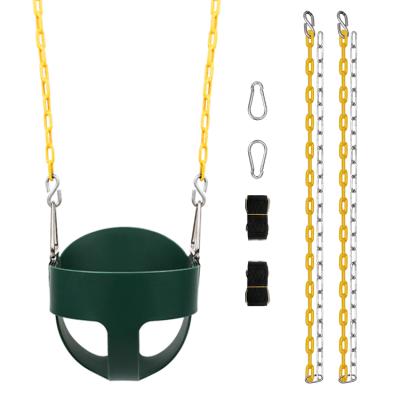 China SA-038 Modern High Quality Wholesale Custom Cheap Outdoor Toddler Full Bucket Swing Chair for sale