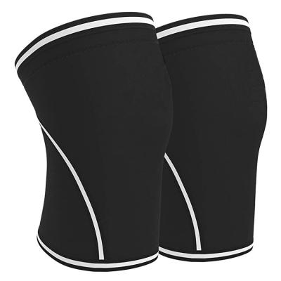 중국 Breathable Breathable Weightlifting Adjustable Knee Wraps Knee Support Strap Unisex OEM Customized Neoprene Knee Brace 판매용