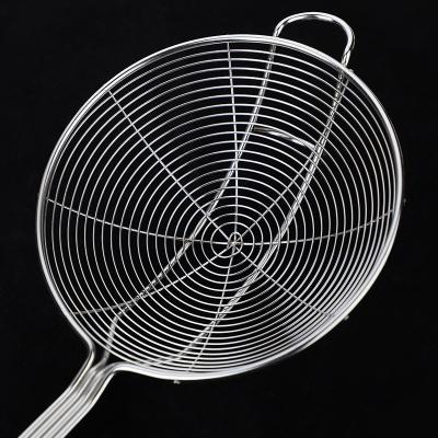 China Viable kitchen utensils leaking wire cube stainless steel water pot stainless steel pot strainer fishing strainer spoon oil grate leaking kitchenware hot gift for sale